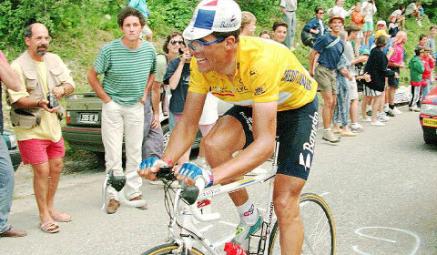 Miguel Indurain, ganador de cinco Tours de Francia